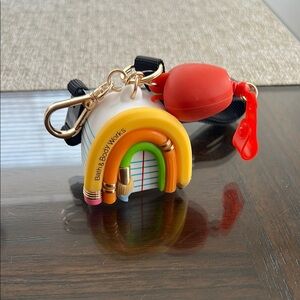 Bath & Body Works Rainbow Keychain Holder